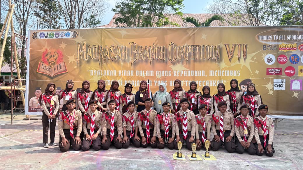 Pramuka MTsN 1 Kota Gorontalo Raih Tiga Juara pada Madrasah Branch Competition VII