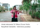 Nasyitah Kembali Unjuk Kreatifitasnya Memainkan Biola dengan Mencover Lagu