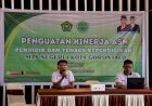Rapat Kerja MTsN 1 Kota Gorontalo Resmi Ditutup, Kepala Madrasah Serahkan Berita Acara Hasil Rumusan Komisi