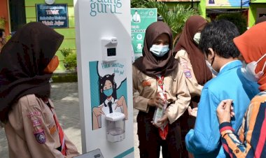 Selama Vaksinasi Berlangsung, Civitas MTsN 1 Kota Perketat Protokol Kesehatan