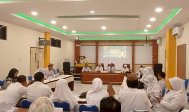 Tim Pokjawas Kemenag Kota Lakukan Verifikasi Validasi Kisi-kisi Soal AM