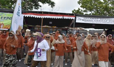 Civitas Akademik MTsN 1 Kota Hadiri Pencanangan HAB 78 di Pohuwato