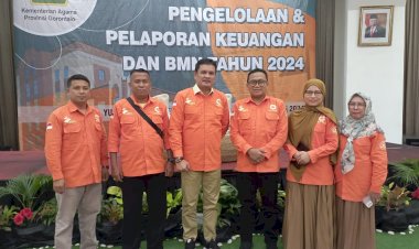Kamad bersama Operator Keuangan dan BMN Ikuti Bimtek