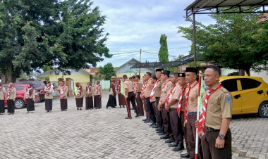 Dua Pembina MTsN 1 Kota Gorontalo Ikuti Kursus Mahir Dasar (KMD) Tingkat Kwarda Kota Gorontalo