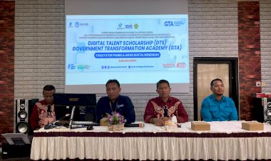 Kepala MTsN 1 Kota Gorontalo Tutup Kegiatan Digital Talent Scholarship (DTS)