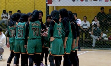 MTsN 1 Kota Gorontalo Raih Juara 1 pada Markaz Basketball Competition Perbasi Cup 2025