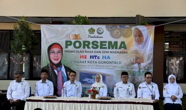MTsN 1 Kota Jadi Tuan Rumah PORSEMA Tingkat Kota Gorontalo
