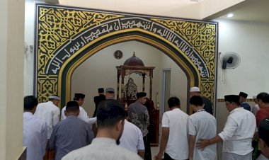 Pelaksanaan Sholat Idul Adha di Masjid Seribu Rupiah MTsN 1 Kota Gorontalo Berlangsung Khidmat