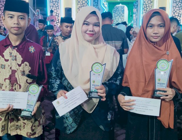 MTsN 1 Kota Gorontalo Dominasi Juara MTQ XXXI Tingkat Kota/Kabupaten