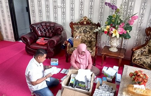 Panitia PC-19 MTsN 1 Kota Mulai Siapkan Sejumlah Vitamin Penambah Daya Tahan Tubuh