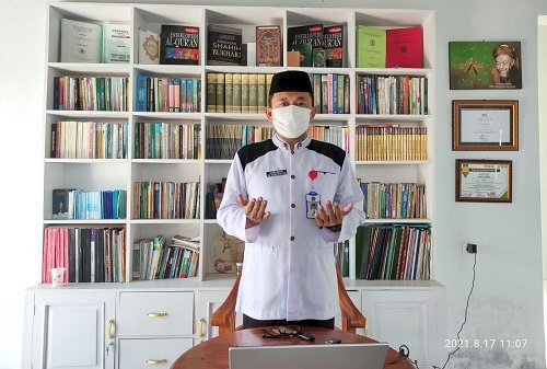 Usai Upacara HUT RI, Karjianto Lanjut Mengikuti Detik Detik Proklamasi di Istana Merdeka Secara Virtual