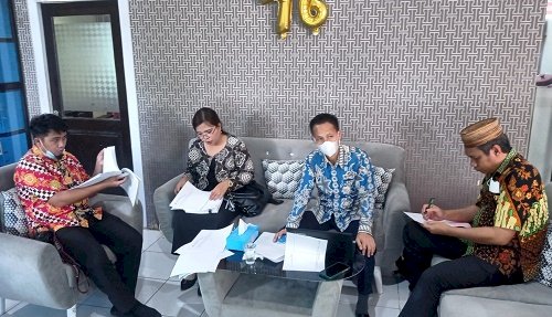 MTsN 1 Kota Terima Tim Monev BMN dan Keuangan Kanwil Kemenag Gorontalo
