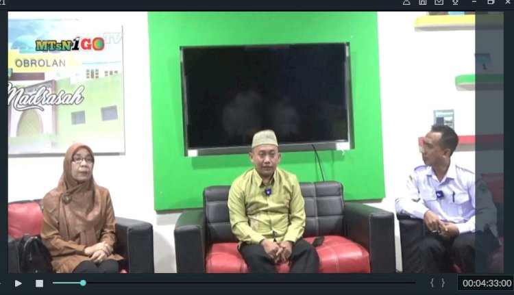 MTsN 1 Kota Gorontalo Helat Talk show Bullying dan Perundungan.