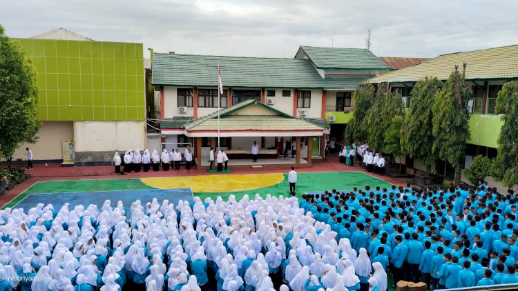 Upacara Peringatan Hari Lahir Pancasila di MTsN 1 Kota Gorontalo Berlangsung Khidmat