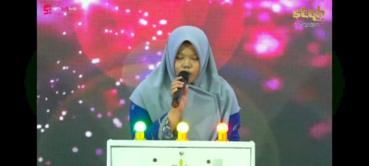 Siswi MTsN 1 Kota Gorontalo Raih Juara 1 STQH Tingkat Provinsi dan Siap Wakili Gorontalo ke Tingkat Nasional