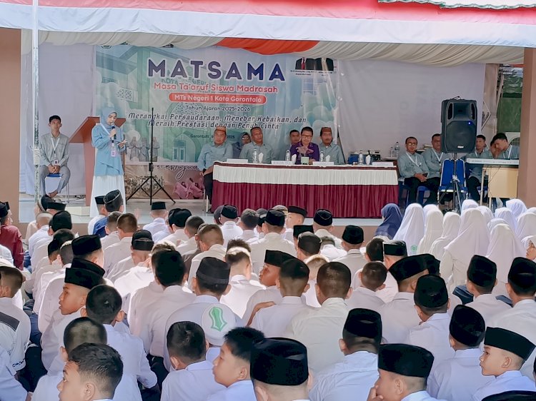 MTsN 1 Kota Gorontalo Gelar Pembukaan MATSAMA Tahun Ajaran 2025/2026