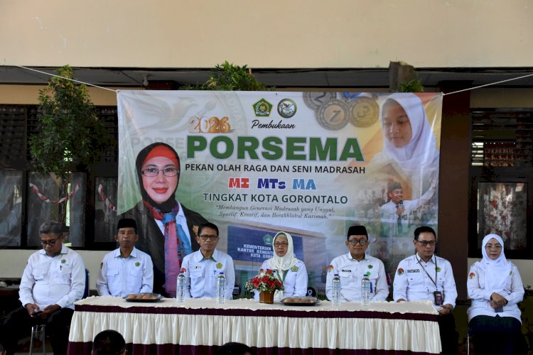 MTsN 1 Kota Jadi Tuan Rumah PORSEMA Tingkat Kota Gorontalo